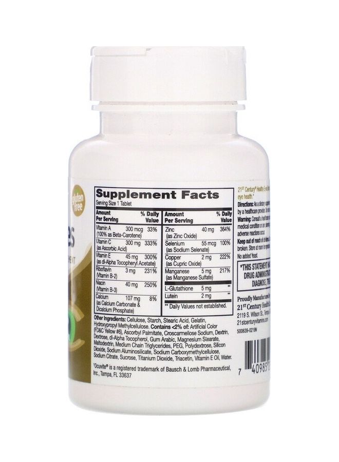 21st Century Healthy Eyes Extra 36 Tablets - Image 2